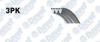 GATES 3PK853 Kanalli Kayis Lancia Nissan Smart